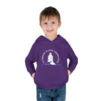 Toddler Hoodie- Saybrook Manor Association Logo on Front - "NAP. SNAX. SAYBROOK. REPEAT."