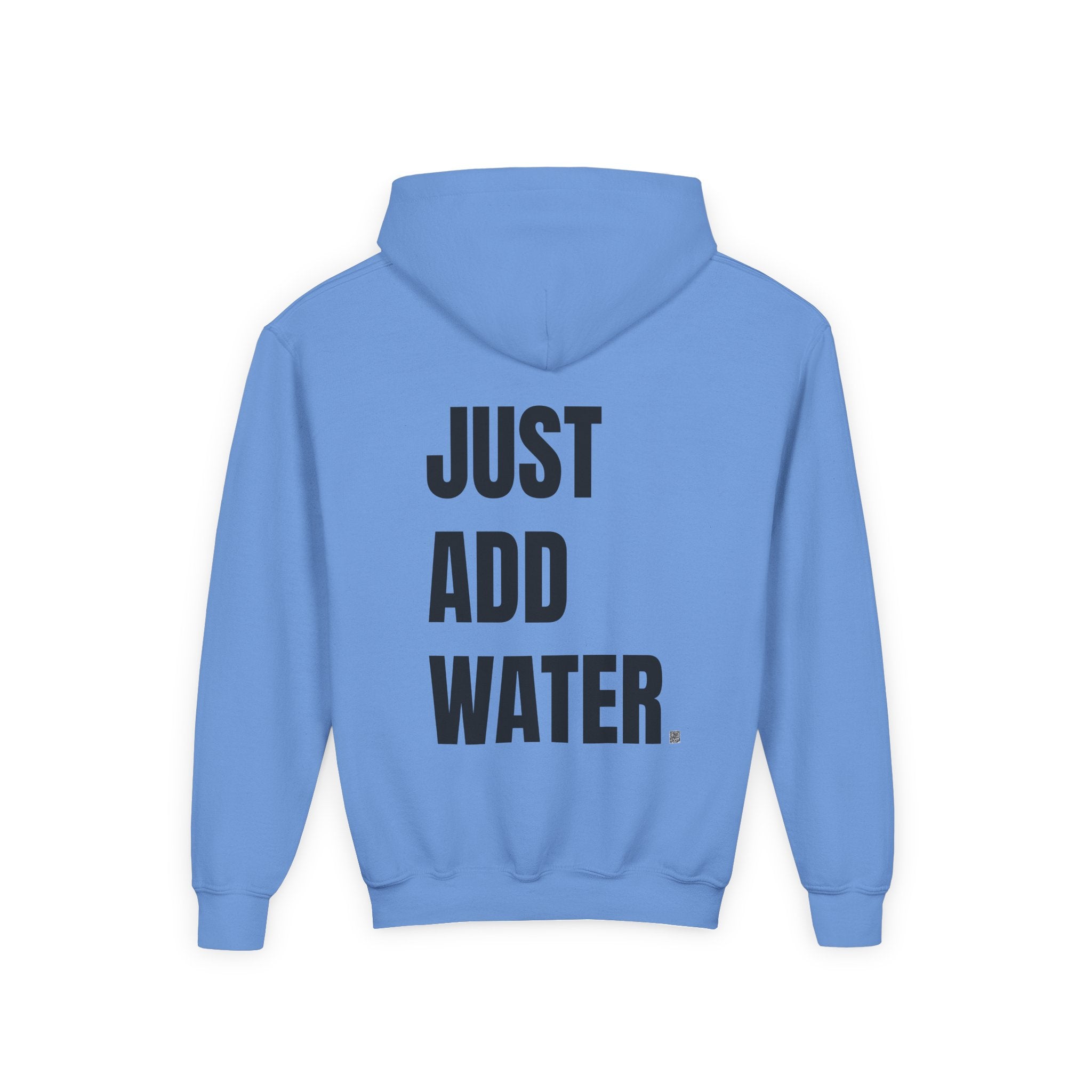 Youth- If Found (Front) -Just Add Water (Back) -Hooded Sweatshirt - Cozy and Fun for Water Kids