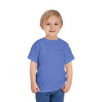 Toddler (2T-5T) - "Stay Wild" (Front) - "Stay Wild Lake Child" (Back) -Black Writing Short Sleeve Tee