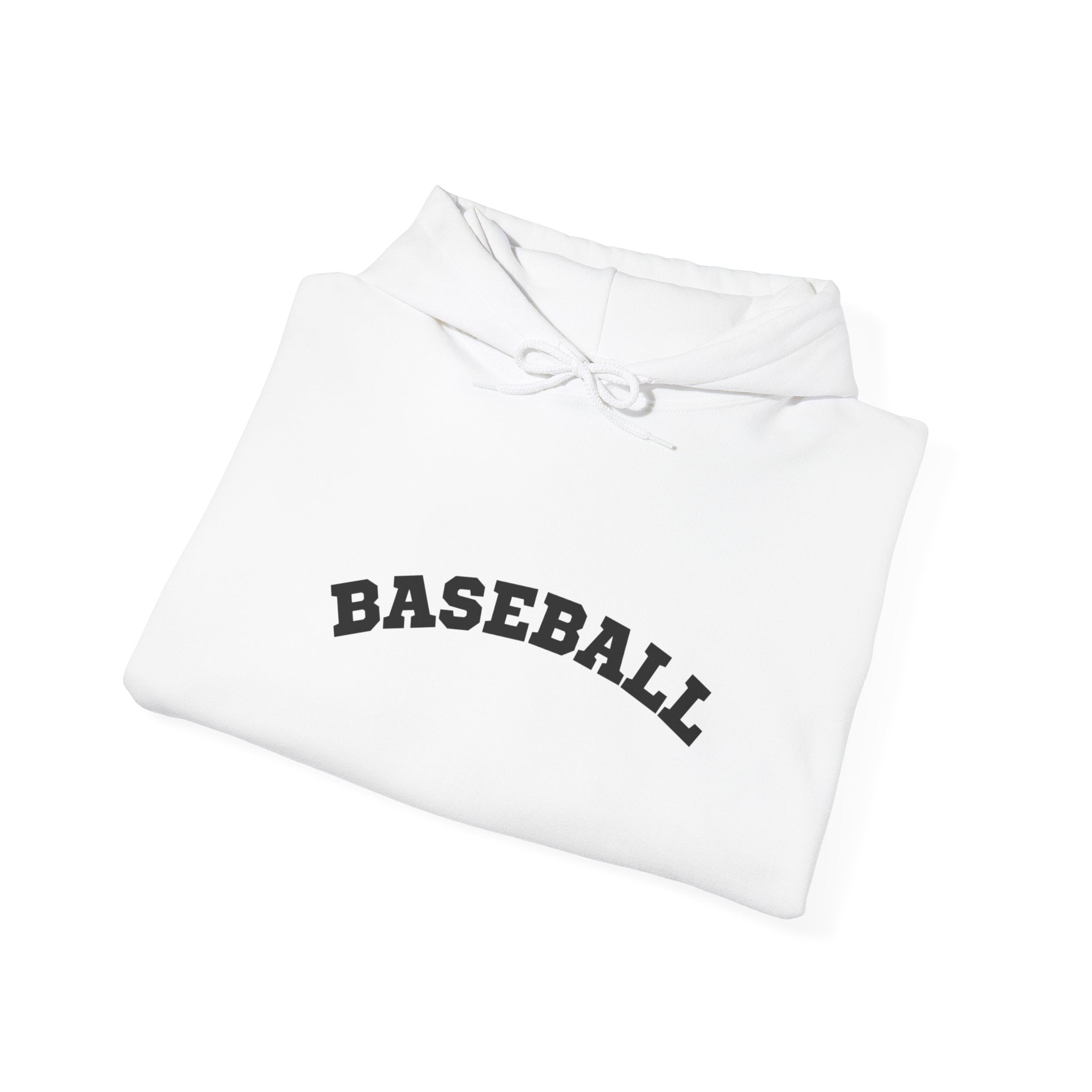 Adult Unisex Hoodie - "Baseball" -Choose Your Color-Cozy Sweatshirt for Fans or Parents, Unisex Sports Apparel, Perfect Gift for Game Day, Casual Wear for Athletes