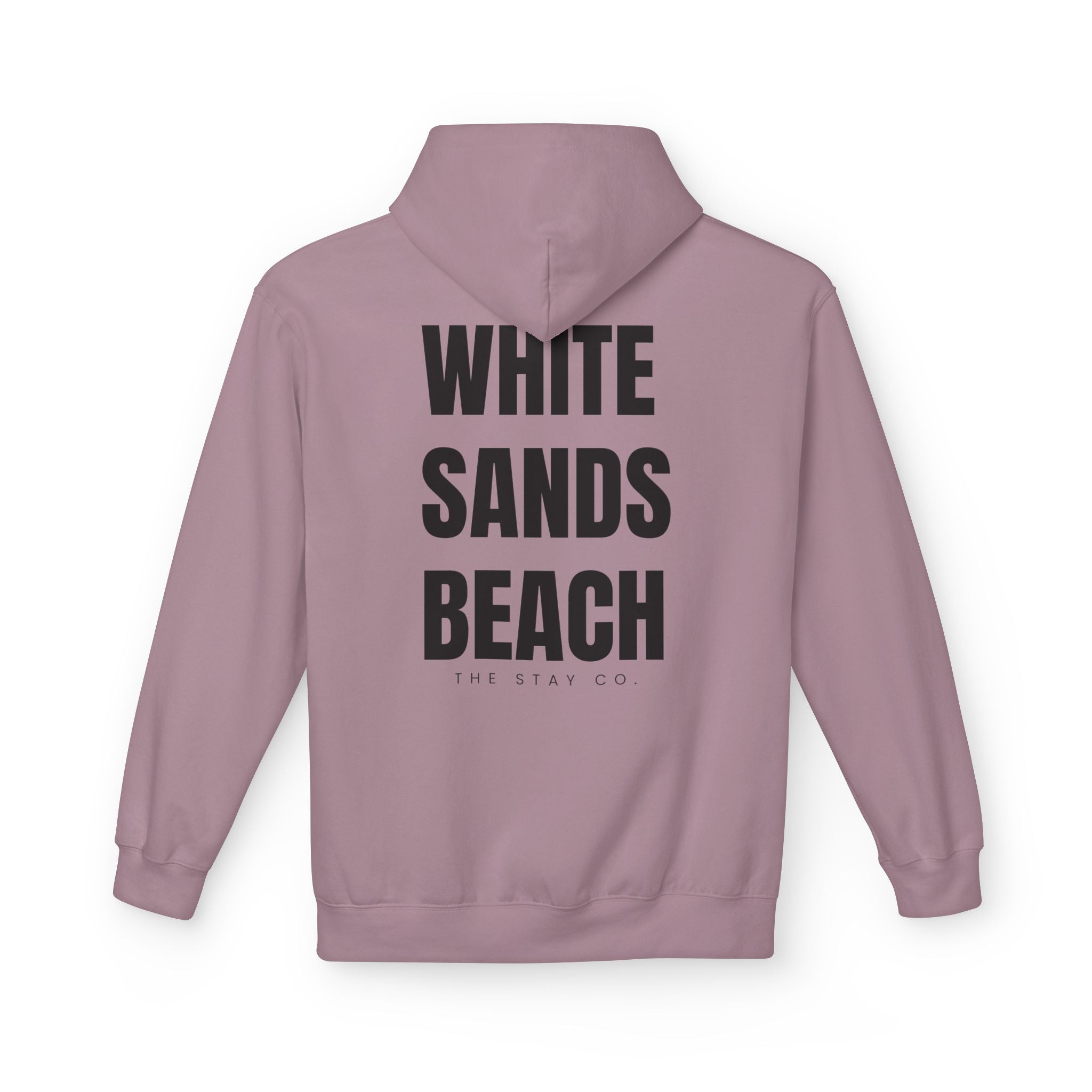 Adult- "Out Of Office" (Front) "White Sands Beach" (Back) - Hoodie