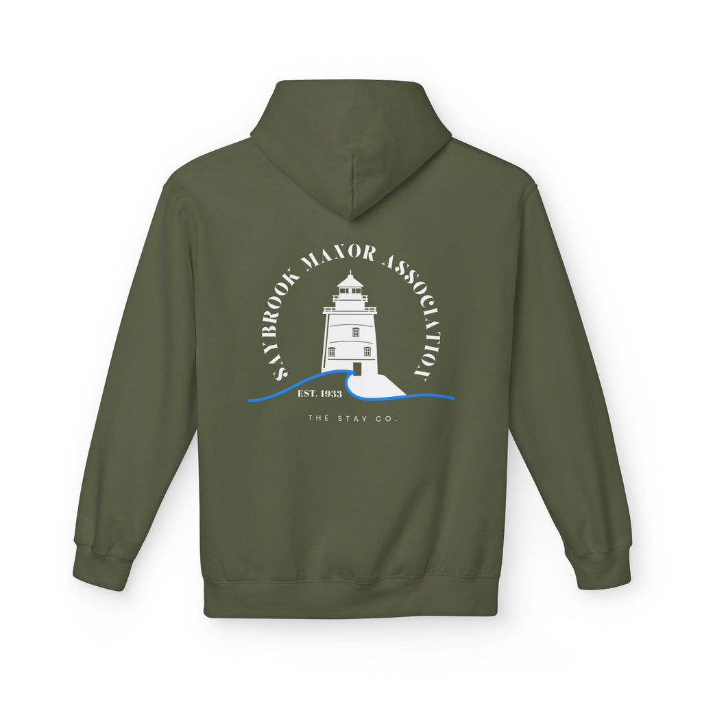 Saybrook Manor Association Hoodie (white)