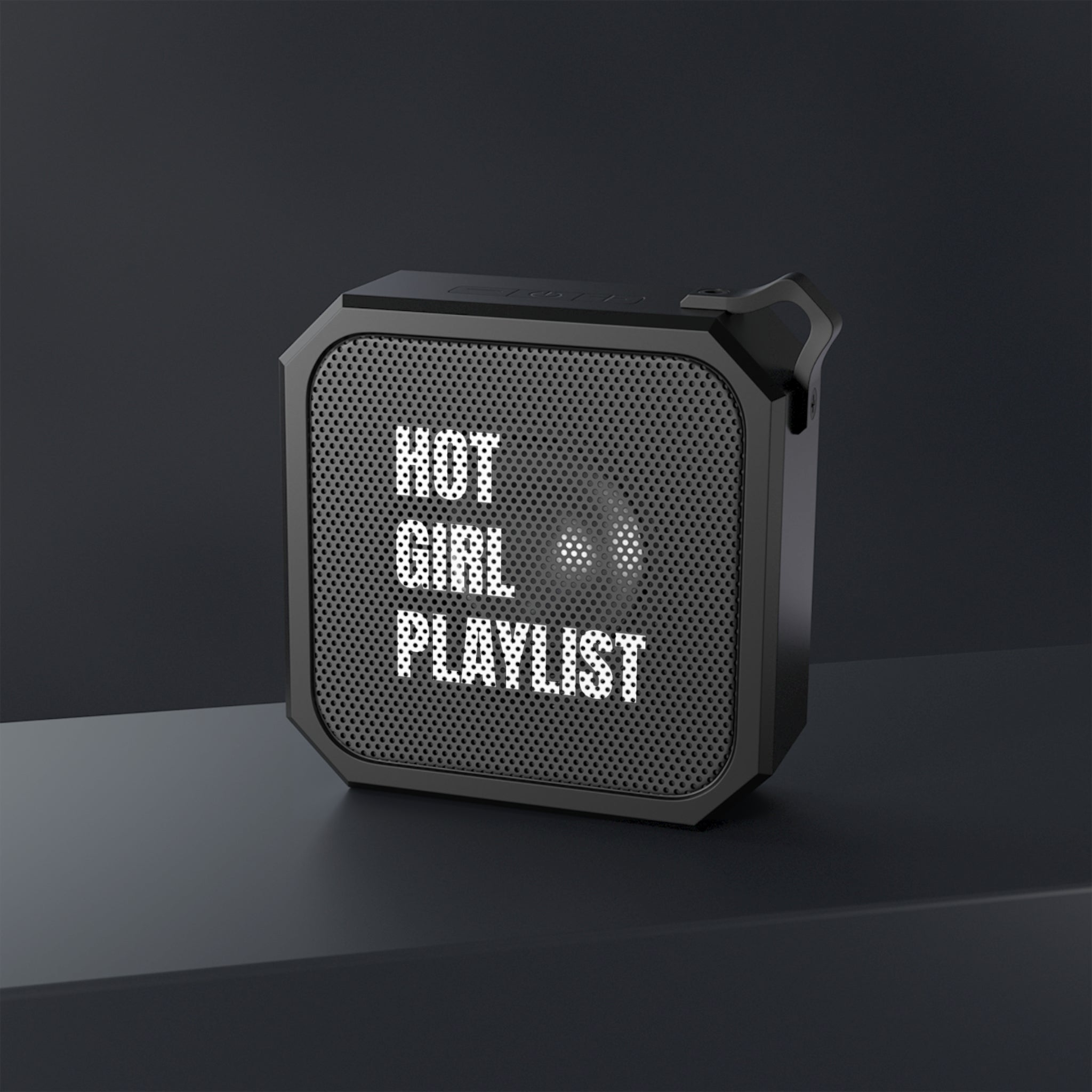"Hot Girl Playlist" -Outdoor Bluetooth Speaker, Bachelorettes, Girls Trips, Portable Speaker, Waterproof Speaker, Music on the Go, Gift for Music Lovers