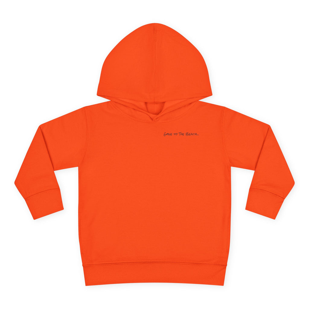 Toddler (2T-6T)- "Gone To The Beach" (Front) "Send Snax & Sunscreen, Old Saybrook, CT"- (Back)- Hoodie