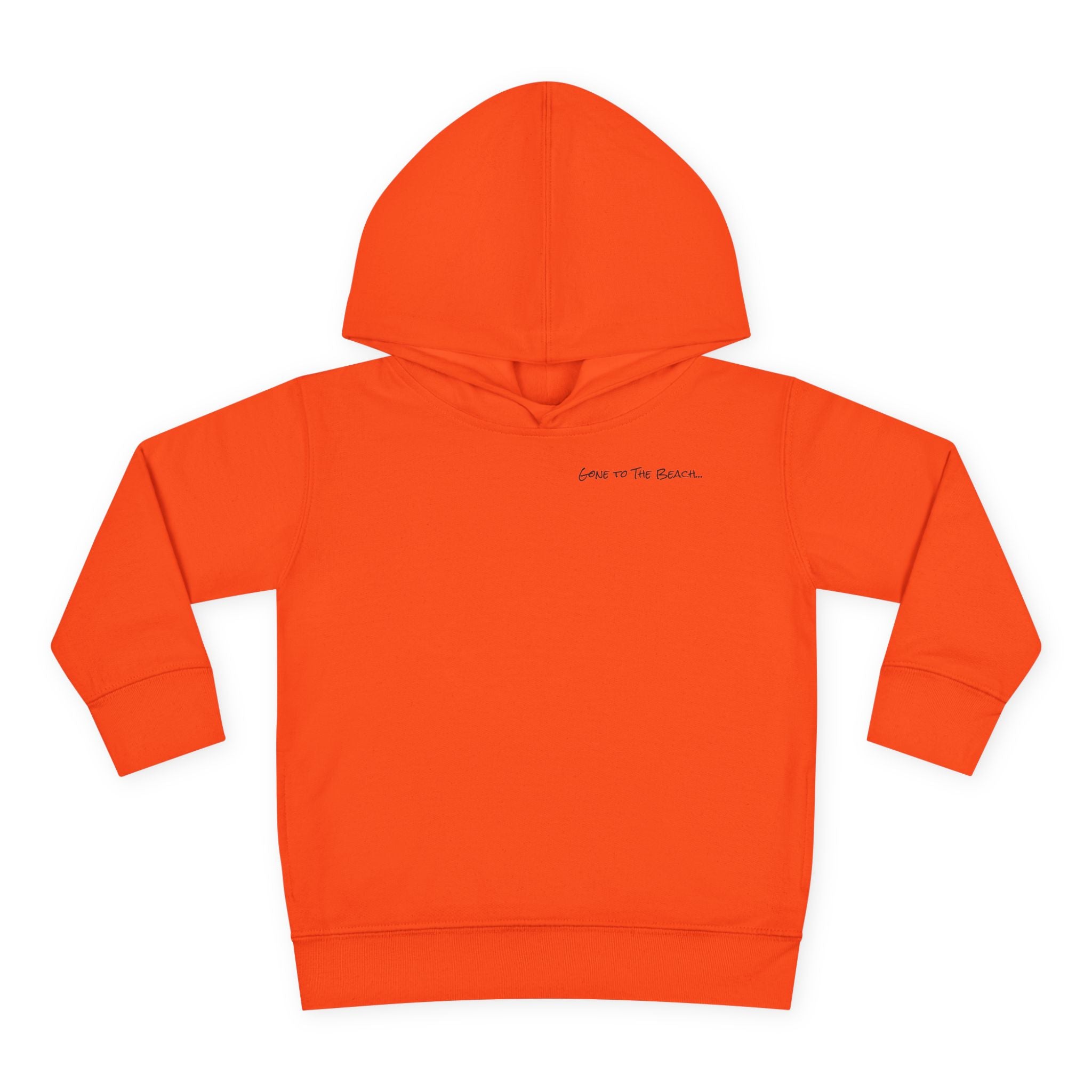 Toddler (2T-6T)- "Gone To The Beach" (Front) "Send Snax & Sunscreen, Old Saybrook, CT"- (Back)- Hoodie