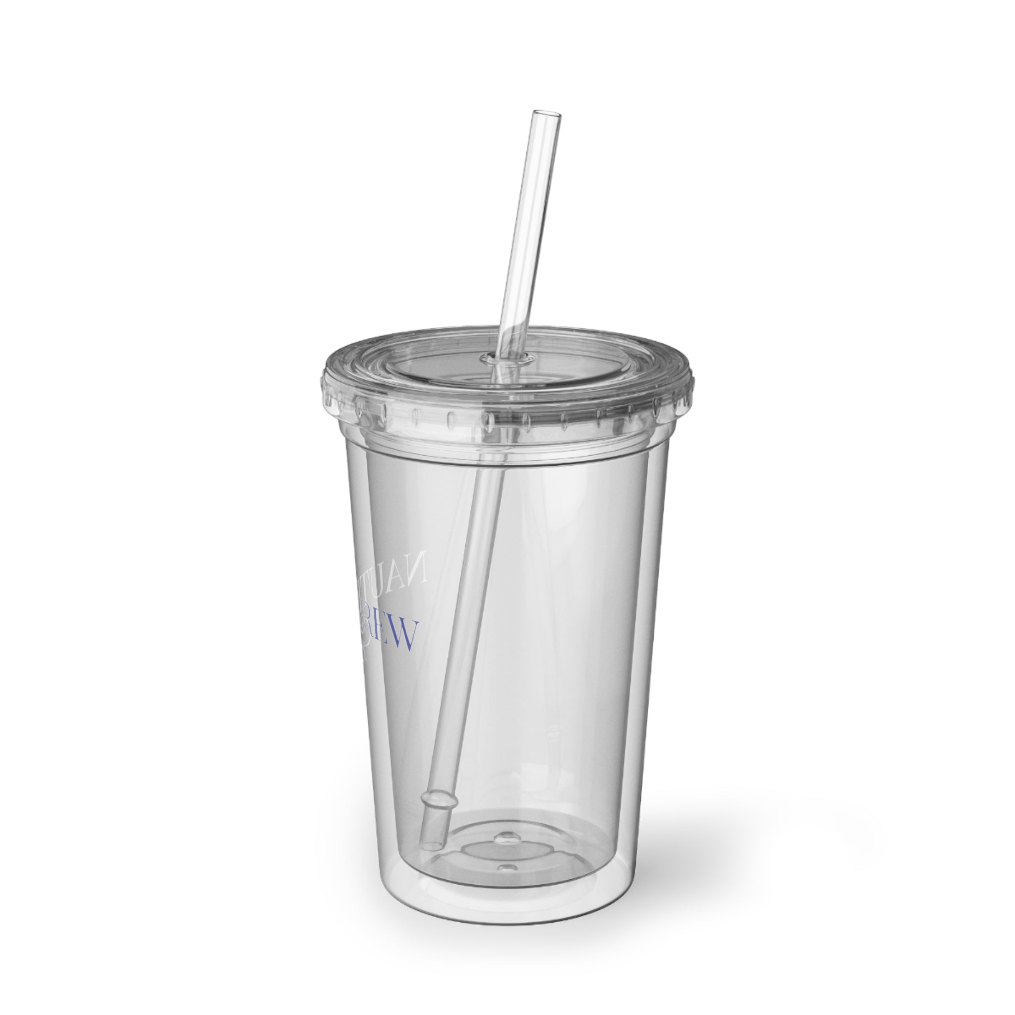 ''Nauti Crew Club" - Acrylic Cup- Great for Bachelorettes or wedding parties- Stylish Travel Tumbler for Everyday Use, Eco-Friendly Beverage Container, Ideal for Gifts & Parties