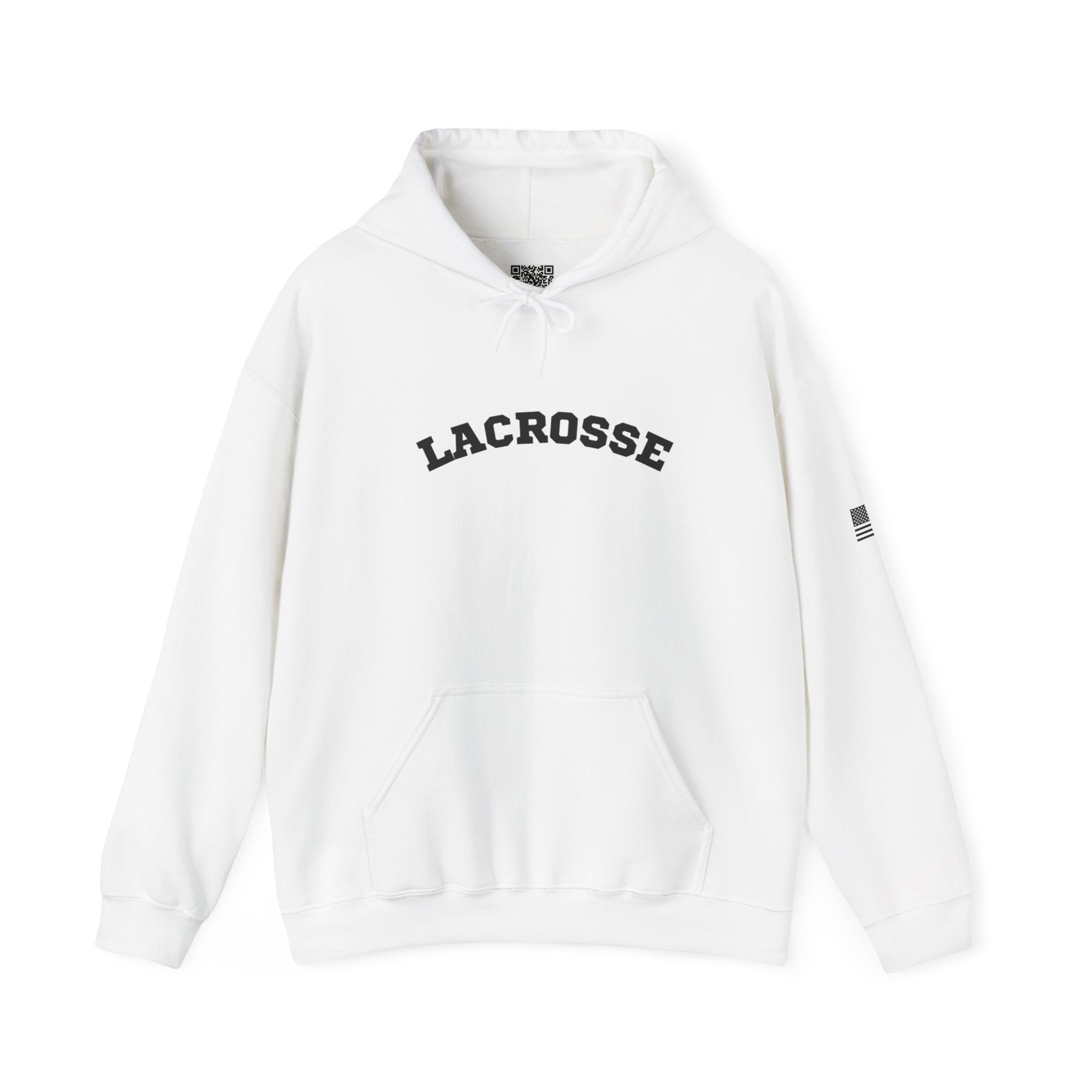 Adult Unisex Hoodie - "Lacrosse" -Choose Your Color- Cozy Sweatshirt for Fans or Parents, Unisex Sports Apparel, Perfect Gift for Game Day, Casual Wear for Athletes