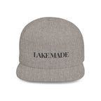 Embroidered Snackback Cap-"Lake Made"- Casual Hat, Outdoor Apparel, Summer Fashion, Gift for Him/Her, Festival Accessory