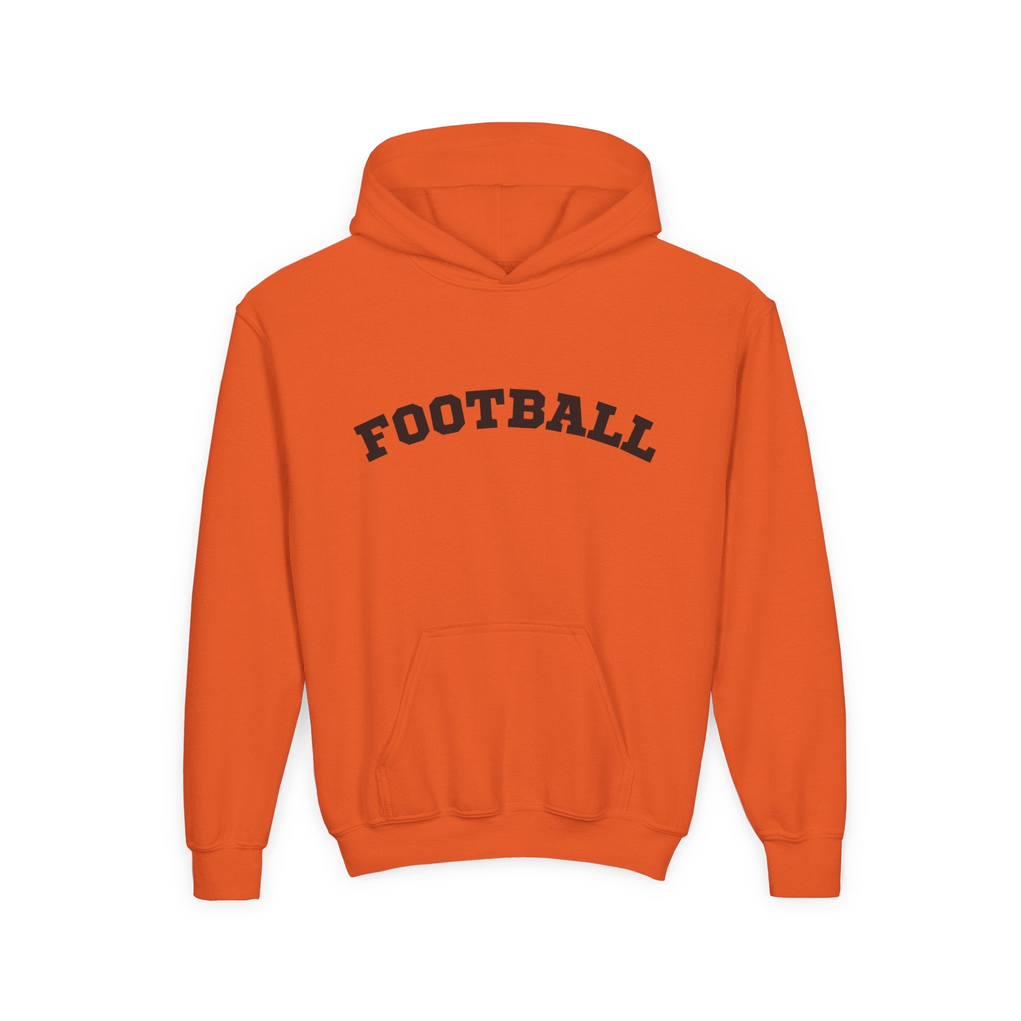 Youth Hoodie "Football"  -Sports Apparel, Gift for Young Athletes, Team Spirit, Cozy Sweatshirt, Game Day Ready