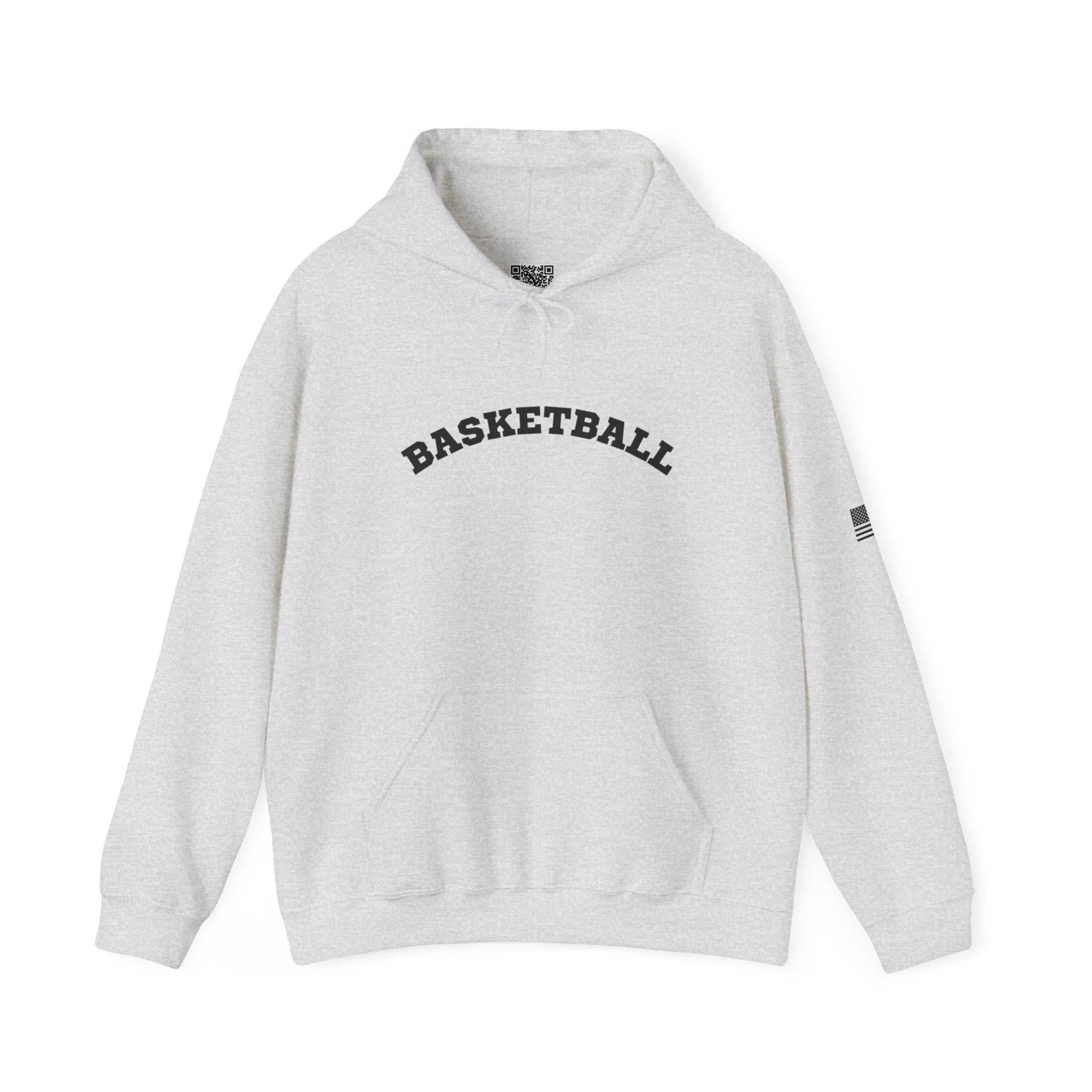 Adult Unisex Hoodie - "Basketball" -Choose Your Color- Cozy Sweatshirt for Fans or Parents, Unisex Sports Apparel, Perfect Gift for Game Day, Casual Wear for Athletes