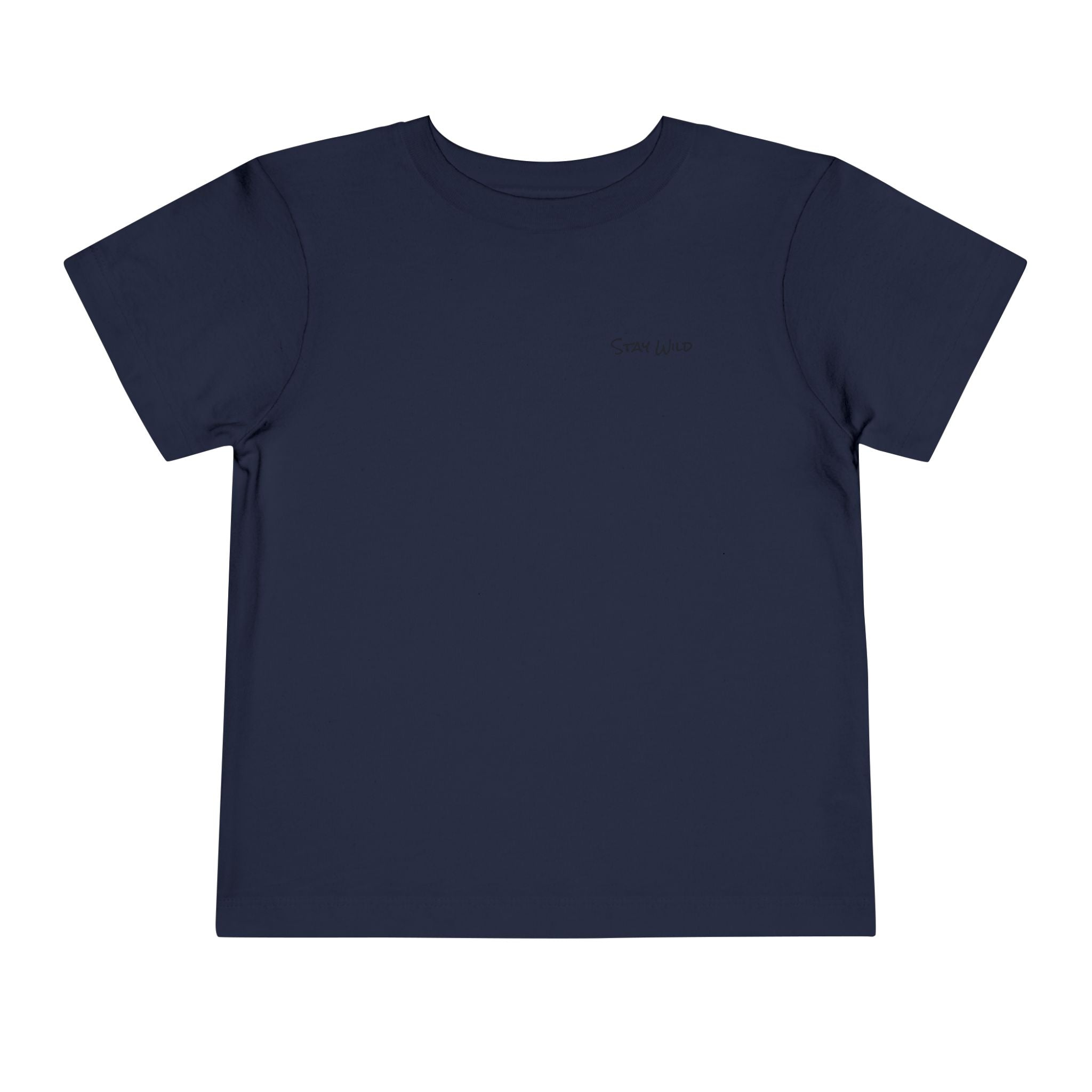 Toddler (2T-5T)- "Stay Wild" (Front) "Walk. Run. Wakeboard." (Back) -Short Sleeve Tee