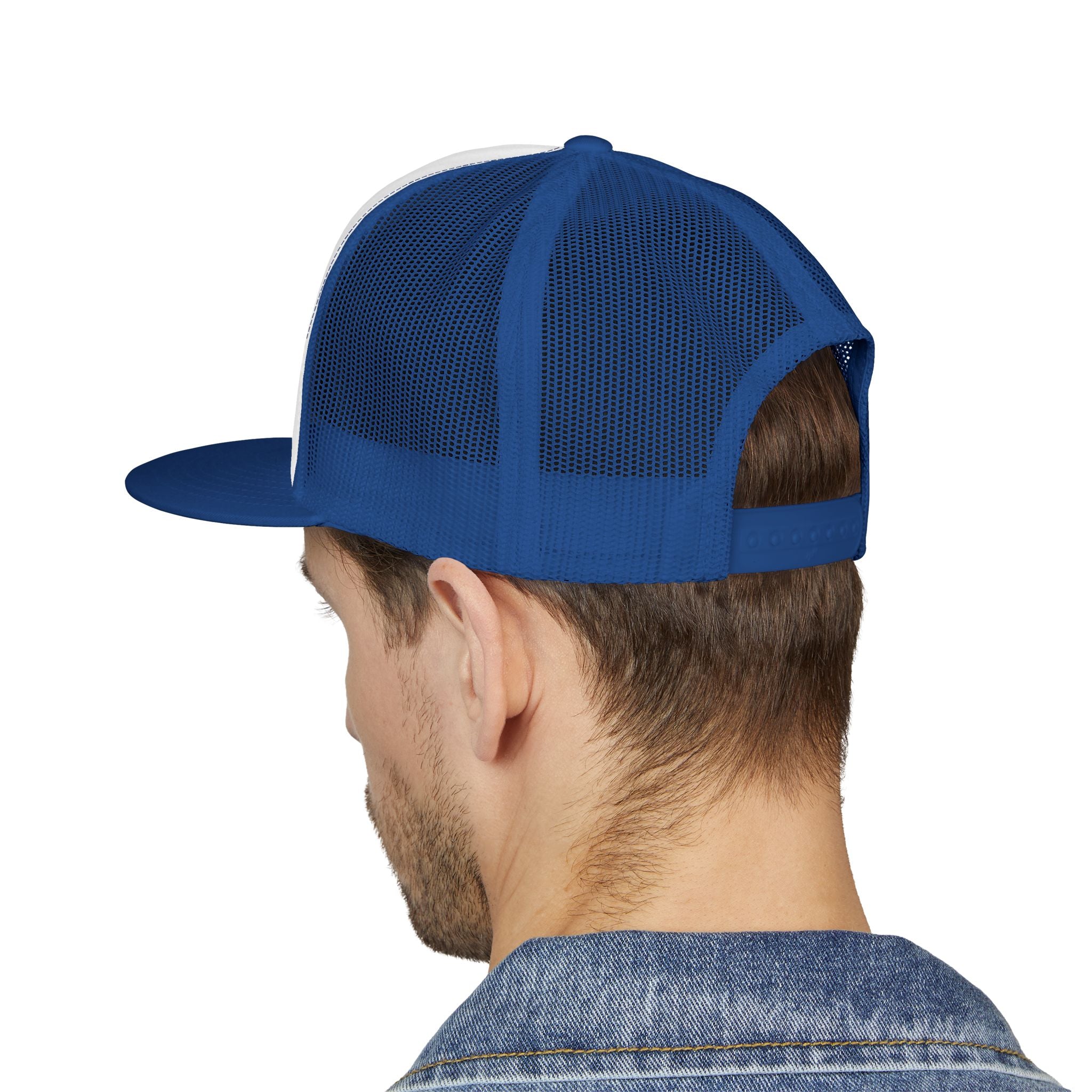 "Red, White & Blonde" -Stylish 5 Panel Trucker Cap with Embroidery, Perfect for Casual Outfits, Summer Festivals, Gifts for Friends, Birthday Parties, [...]