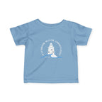 Infant (6M-24M)- Saybrook Manor Association Logo On Front  "MILK. NAP. SAYBROOK. REPEAT." (Back) in White Writing