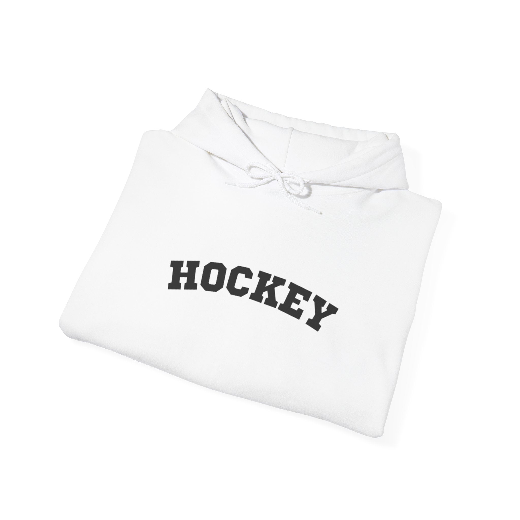 Adult Unisex Hoodie - "Hockey" -Choose Your Color- Cozy Sweatshirt for Fans or Parents, Unisex Sports Apparel, Perfect Gift for Game Day, Casual Wear for Athletes