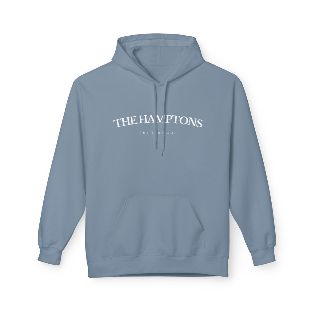 Adult-The Hamptons - White Writing Hoodie