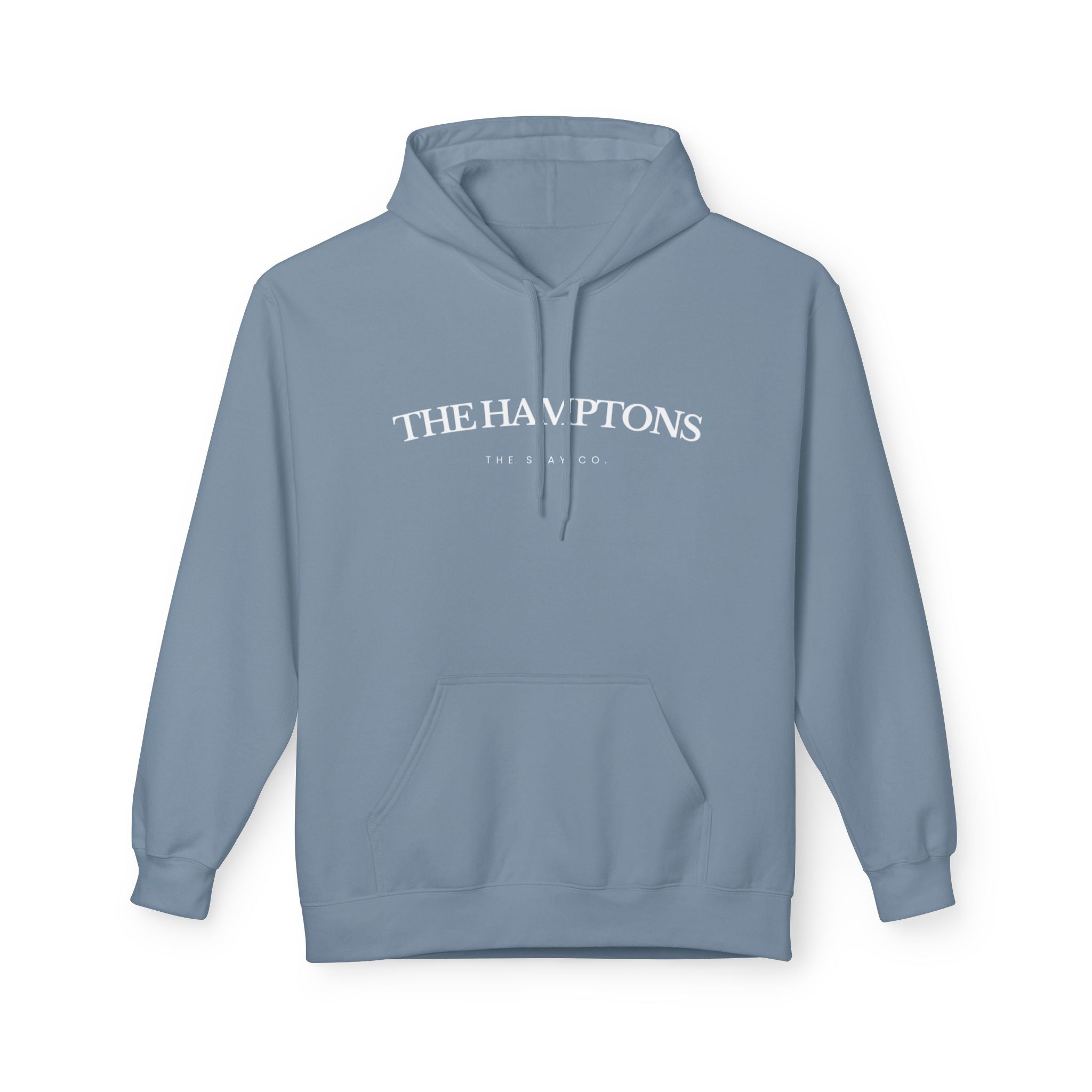 Adult-The Hamptons - White Writing Hoodie