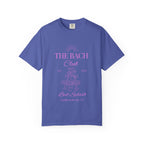 Matching "The Bach Club -Last Splash- Candlewood Lake" -T-Shirt in Pink Writing- Choose a Color- Perfect for Bachelorette and Wedding Parties- Unisex Vacation Top, Sailor Humor Apparel
