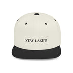 Embroidered Snackback Cap-"Stay Lake'd"- Casual Hat, Outdoor Apparel, Summer Fashion, Gift for Him/Her, Festival Accessory