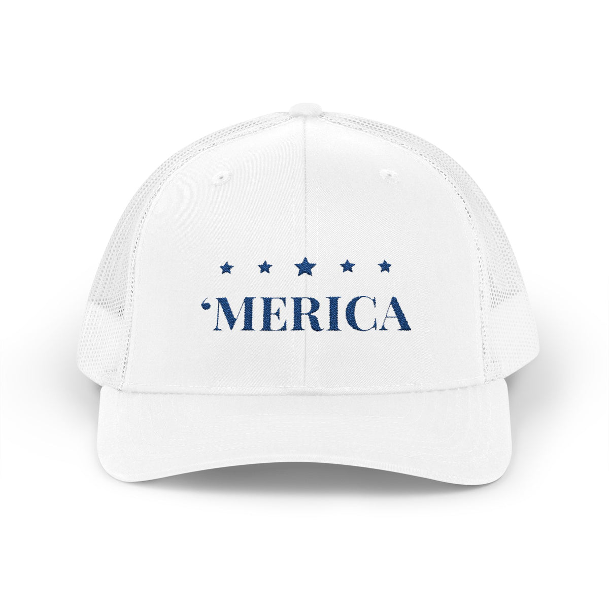 " 'Merica" Patriotic Snapback Trucker Cap | Cool Summer Hat | Perfect for BBQs, 4th of July