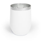 “Champs & Camps”-Candlewood Lake- Last Trail Before the Veil-Stylish Wine Tumbler for Bachelorette and wedding parties, Travel Mug, Gift for Wine Lovers, Outdoor Drinkware, Personalized Insulated Cup