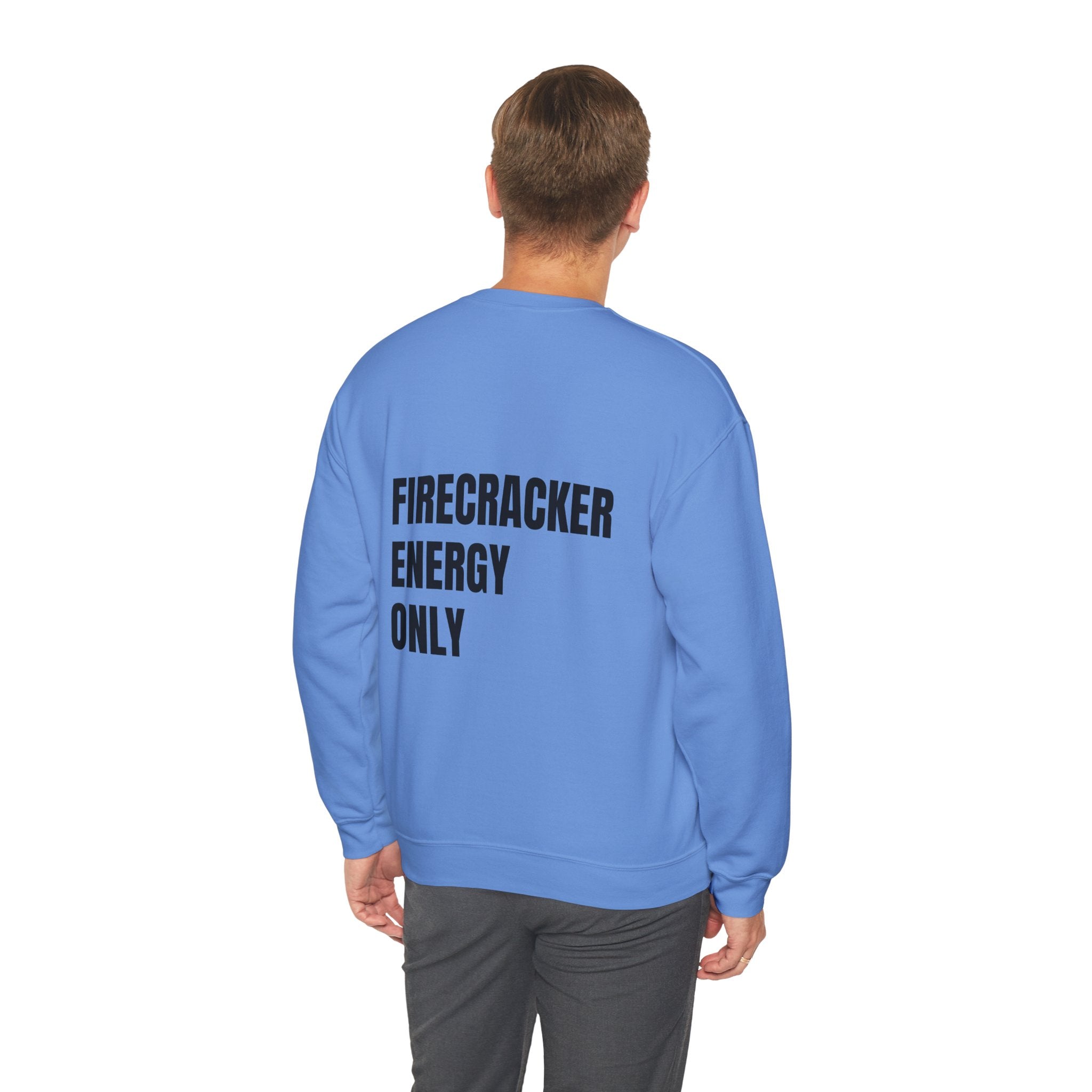 Firecracker Energy Only, 'Merica Crewneck Sweatshirt