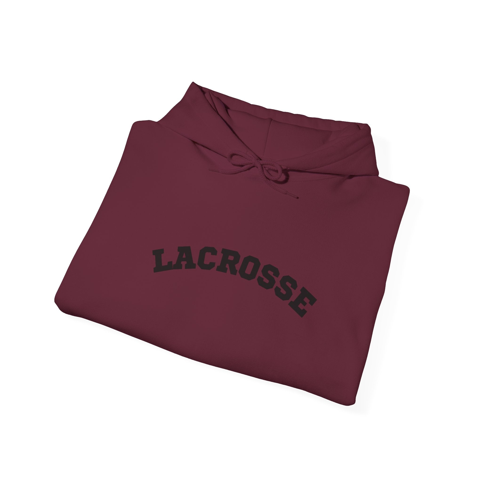 Adult Unisex Hoodie - "Lacrosse" -Choose Your Color- Cozy Sweatshirt for Fans or Parents, Unisex Sports Apparel, Perfect Gift for Game Day, Casual Wear for Athletes
