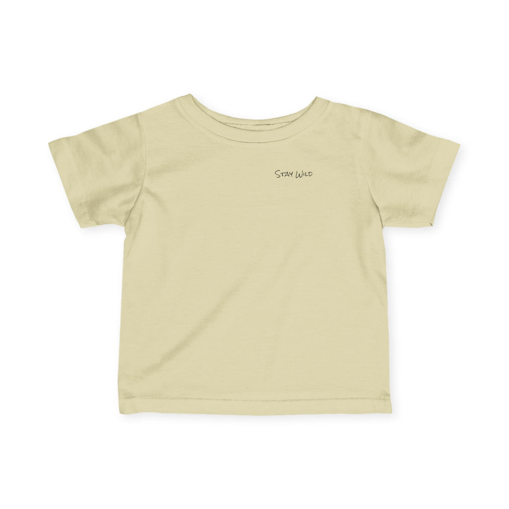 Infant (6M-24M)- "Stay Wild" (Front) "Walk. Run. Wakeboard." (Back)- In Black Writing