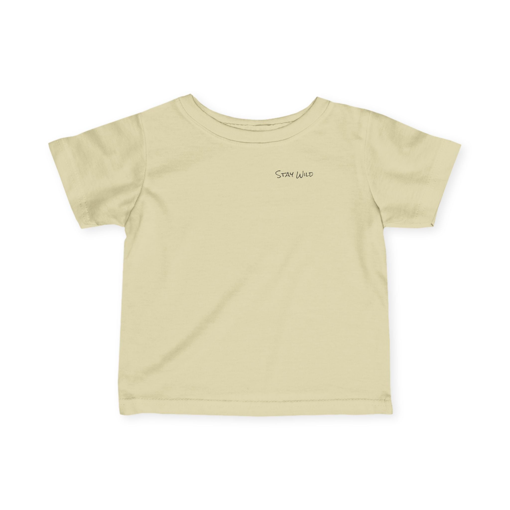 Infant (6M-24M)- "Stay Wild" (Front) "Walk. Run. Wakeboard." (Back)- In Black Writing