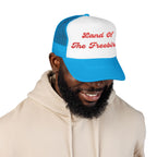 "Land of the Freebird"- Foam Trucker Hat, Embroidered Cap, BBQ Hat, Perfect Gift for Grilling Enthusiasts, Summer BBQ Accessory, Fun Party Hat