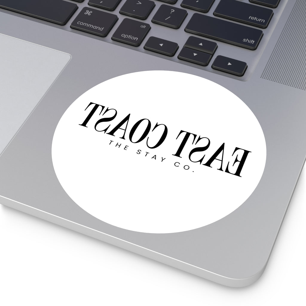 East Coast Round Stickers