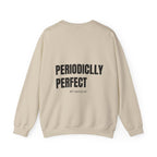 Adult- Science Teacher Crew Neck "Lab Life" (Front) - "Periodically Perfect #ScienceClub"- (Back) Crewneck Sweatshirt, Cozy Fall Apparel, Unisex Gift, Casual Style, September Vibes, Seasonal Fashion
