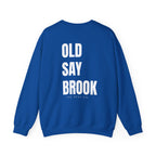 Adult- Old Saybrook Crewneck Sweatshirt With Association Logo On Front