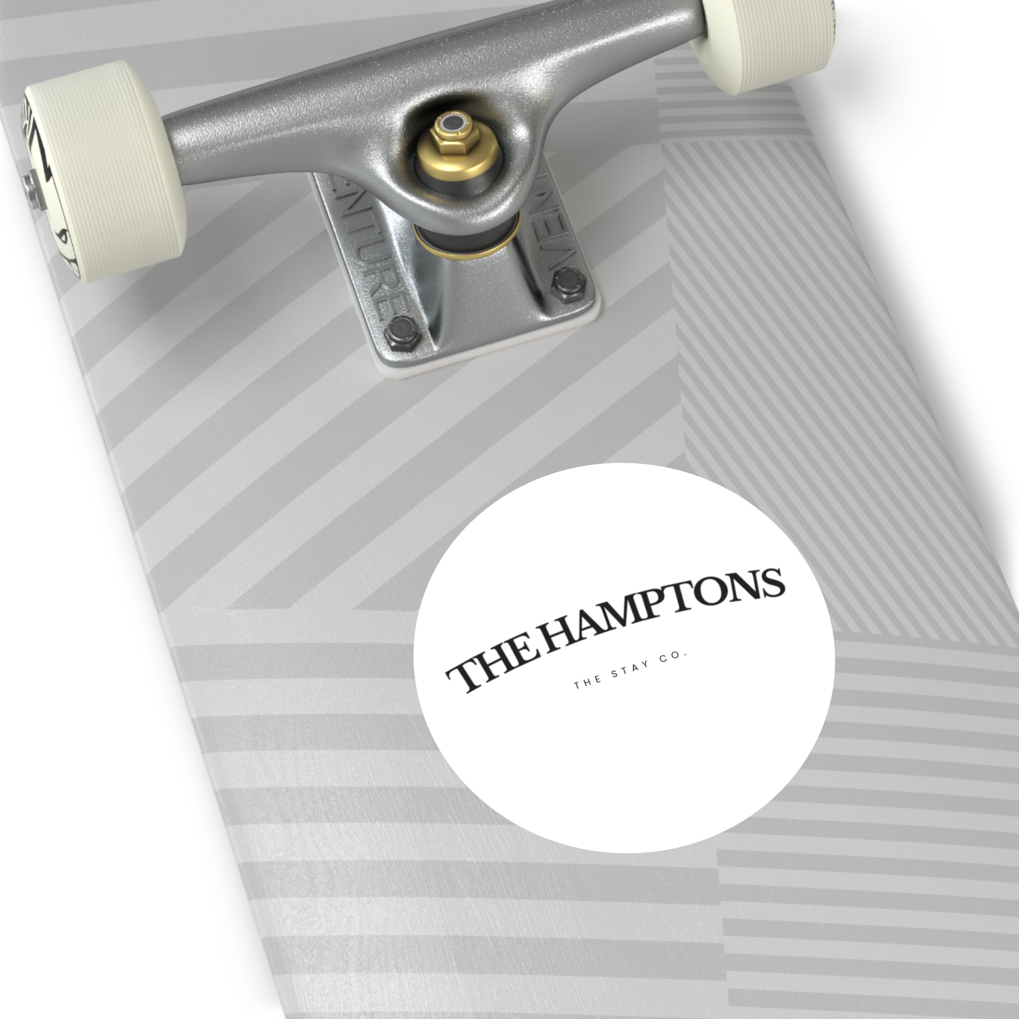 The Hamptons Round Stickers