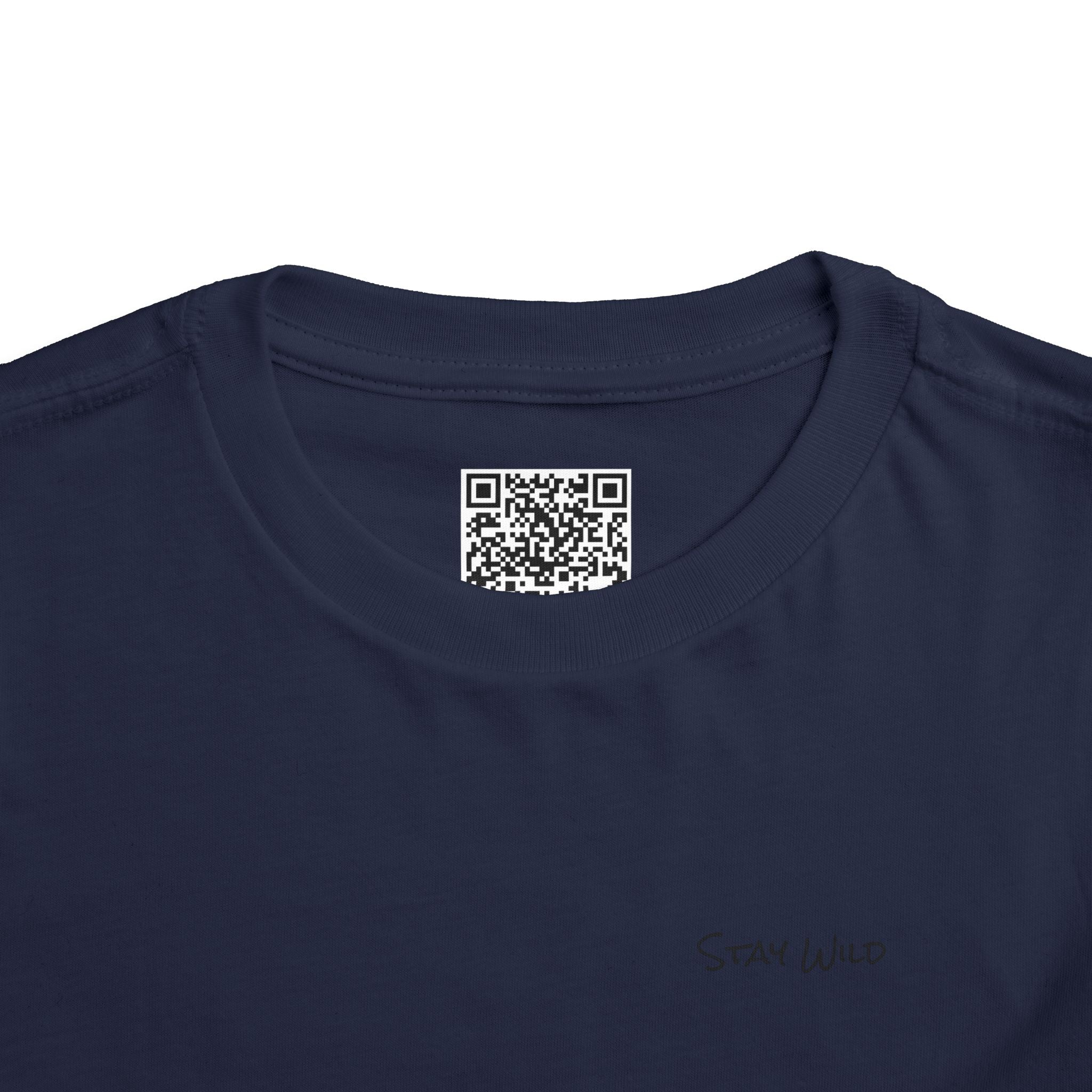Toddler (2T-5T)- "Stay Wild" (Front) "Walk. Run. Wakeboard." (Back) -Short Sleeve Tee