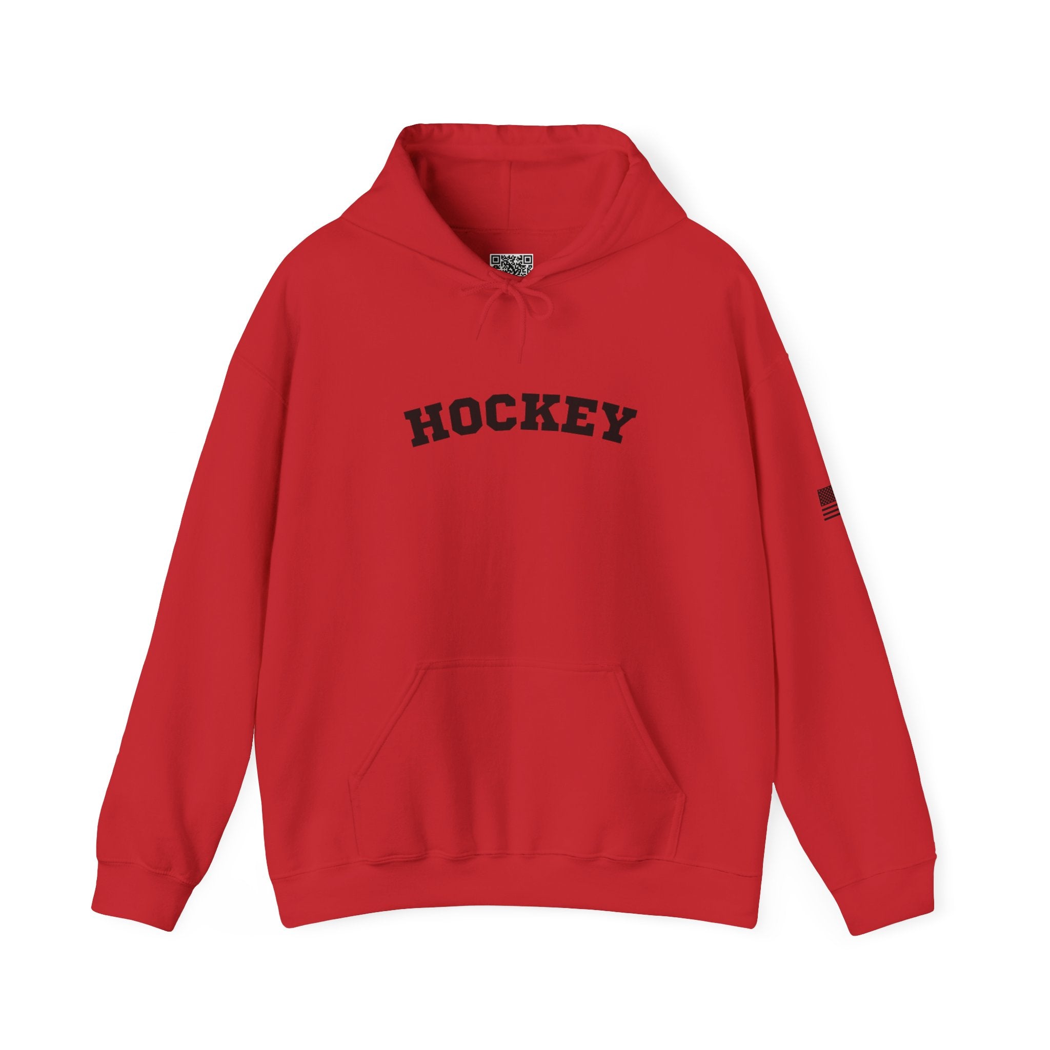 Adult Unisex Hoodie - "Hockey" -Choose Your Color- Cozy Sweatshirt for Fans or Parents, Unisex Sports Apparel, Perfect Gift for Game Day, Casual Wear for Athletes
