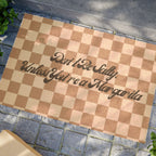 Doormat "Don't Be Salty, Unless you're a Margarita"-Welcome Mat for Home, Entryway Decor, Housewarming Gift, Fall Decor, Everyday Welcome