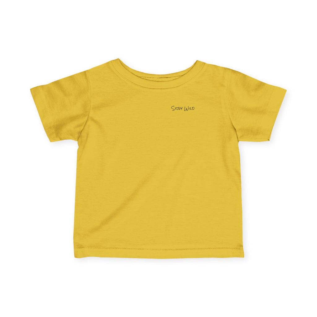 Infant (6M-24M)- "Stay Wild" (Front) "Walk. Run. Wakeboard." (Back)- In Black Writing