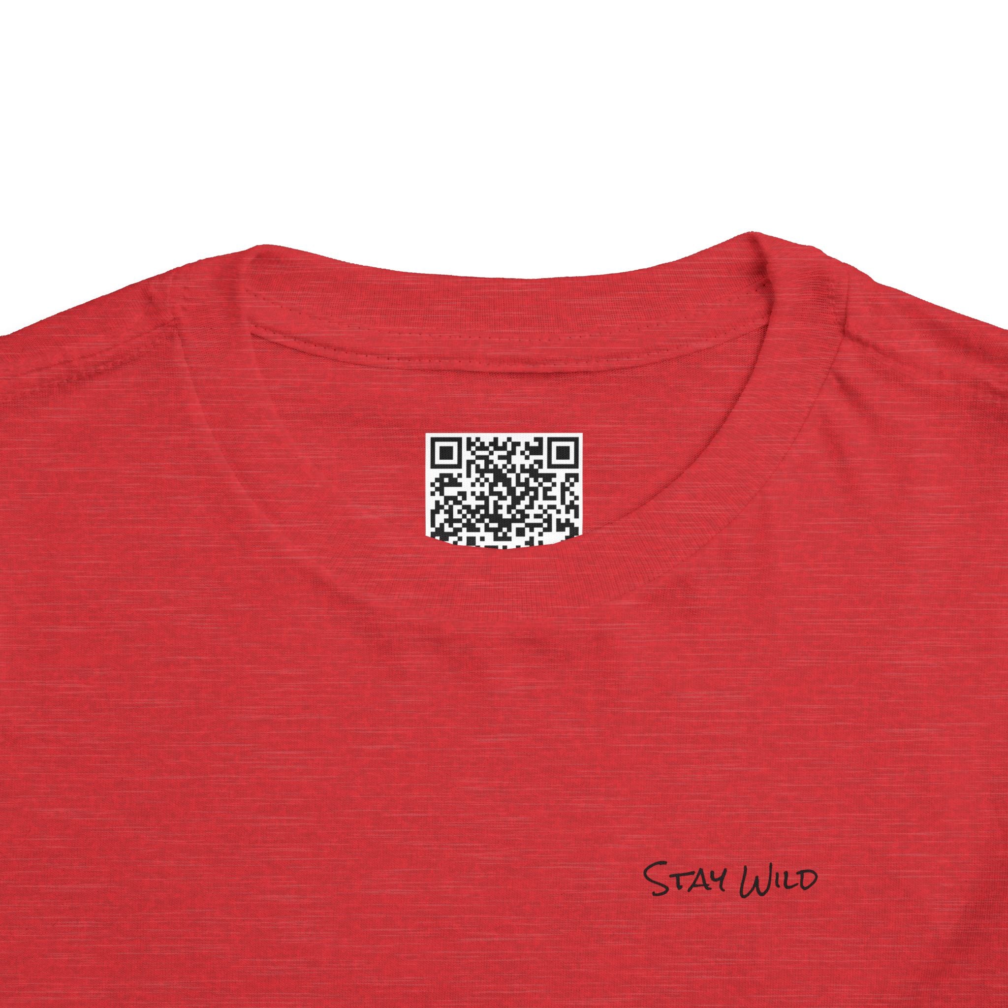 Toddler (2T-5T)- "Stay Wild" (Front) "Walk. Run. Wakeboard." (Back) -Short Sleeve Tee