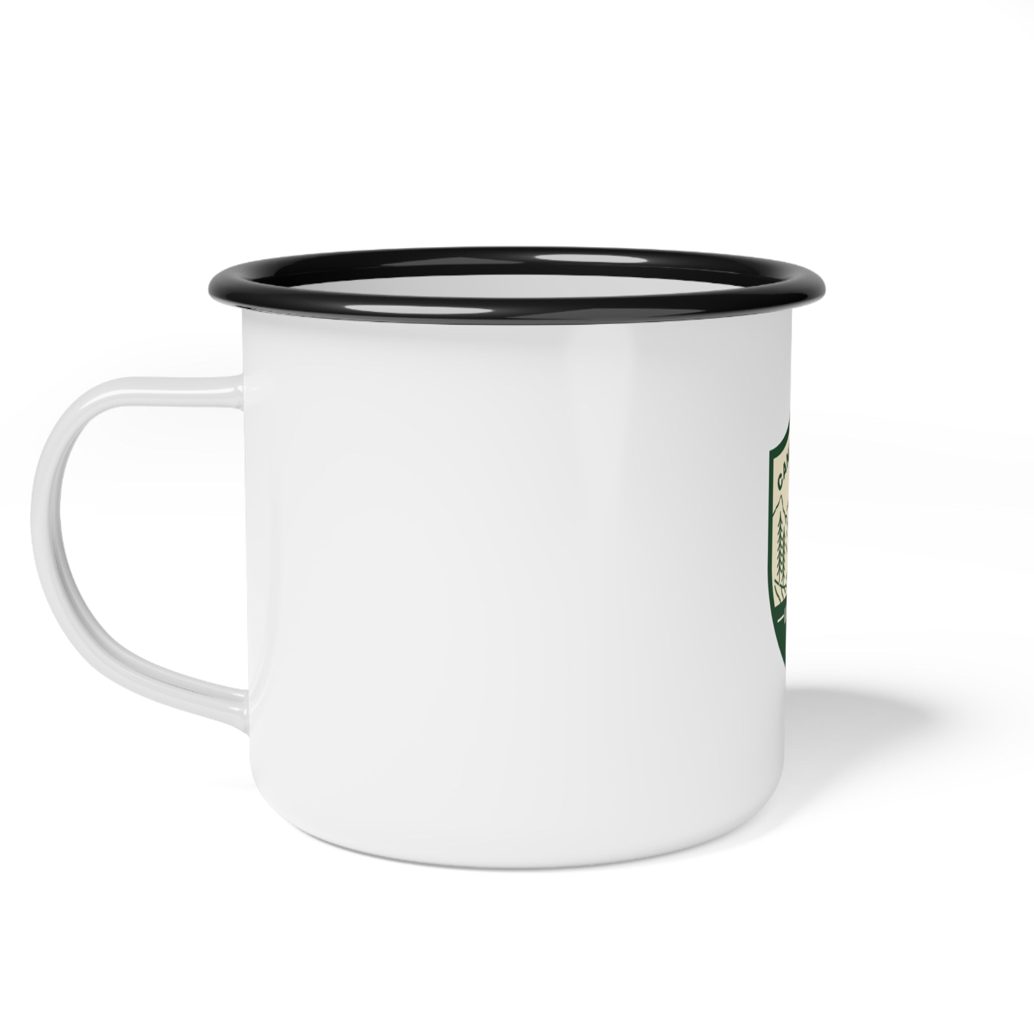 Candlewood Lake-Camping Enamel Mug, Vintage Camp Cup, Outdoor Adventure Drinkware, Gift for Nature Lovers, Hiking Coffee Mug, Cozy Campfire Essentials