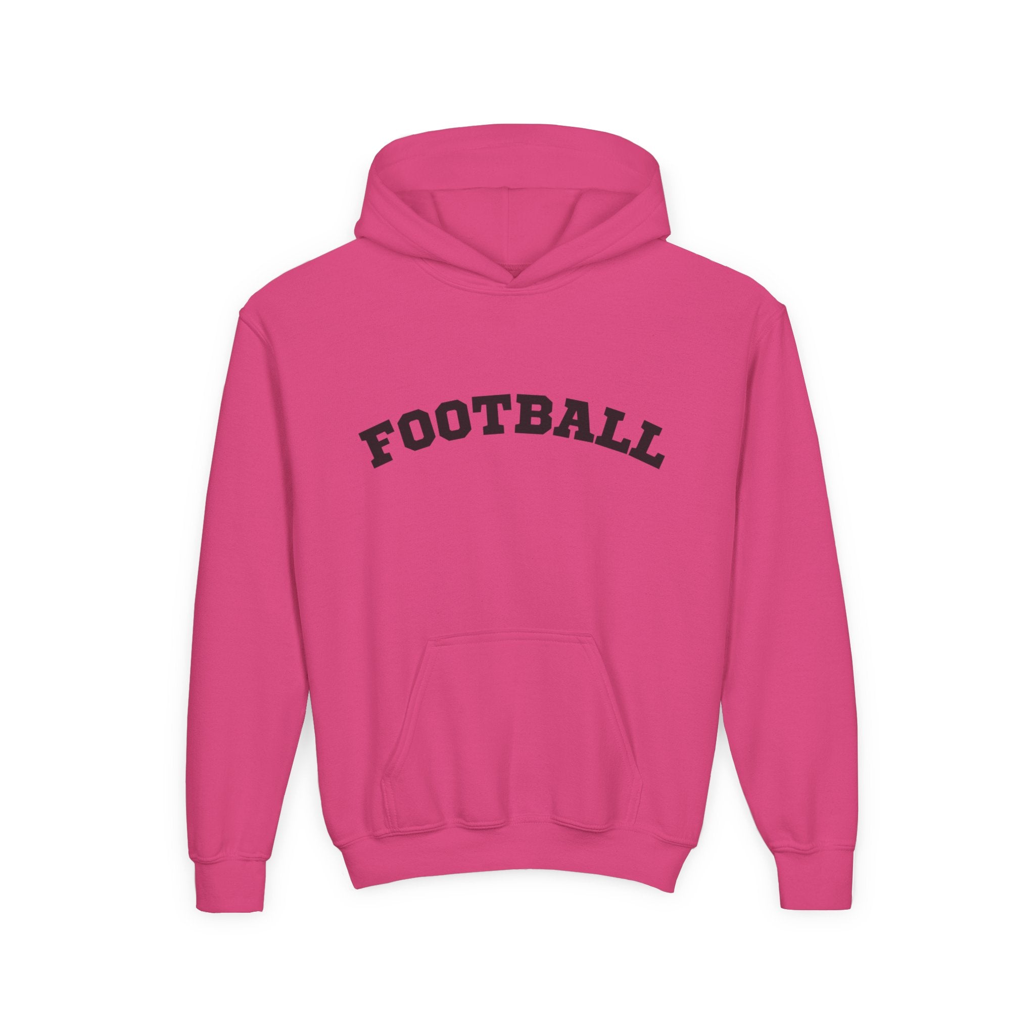 Youth Hoodie "Football"  -Sports Apparel, Gift for Young Athletes, Team Spirit, Cozy Sweatshirt, Game Day Ready