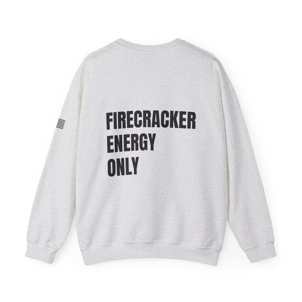 Firecracker Energy Only, 'Merica Crewneck Sweatshirt