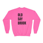 Youth-(XS-XL) Old Saybrook Crewneck Sweatshirt With Association Logo On Front
