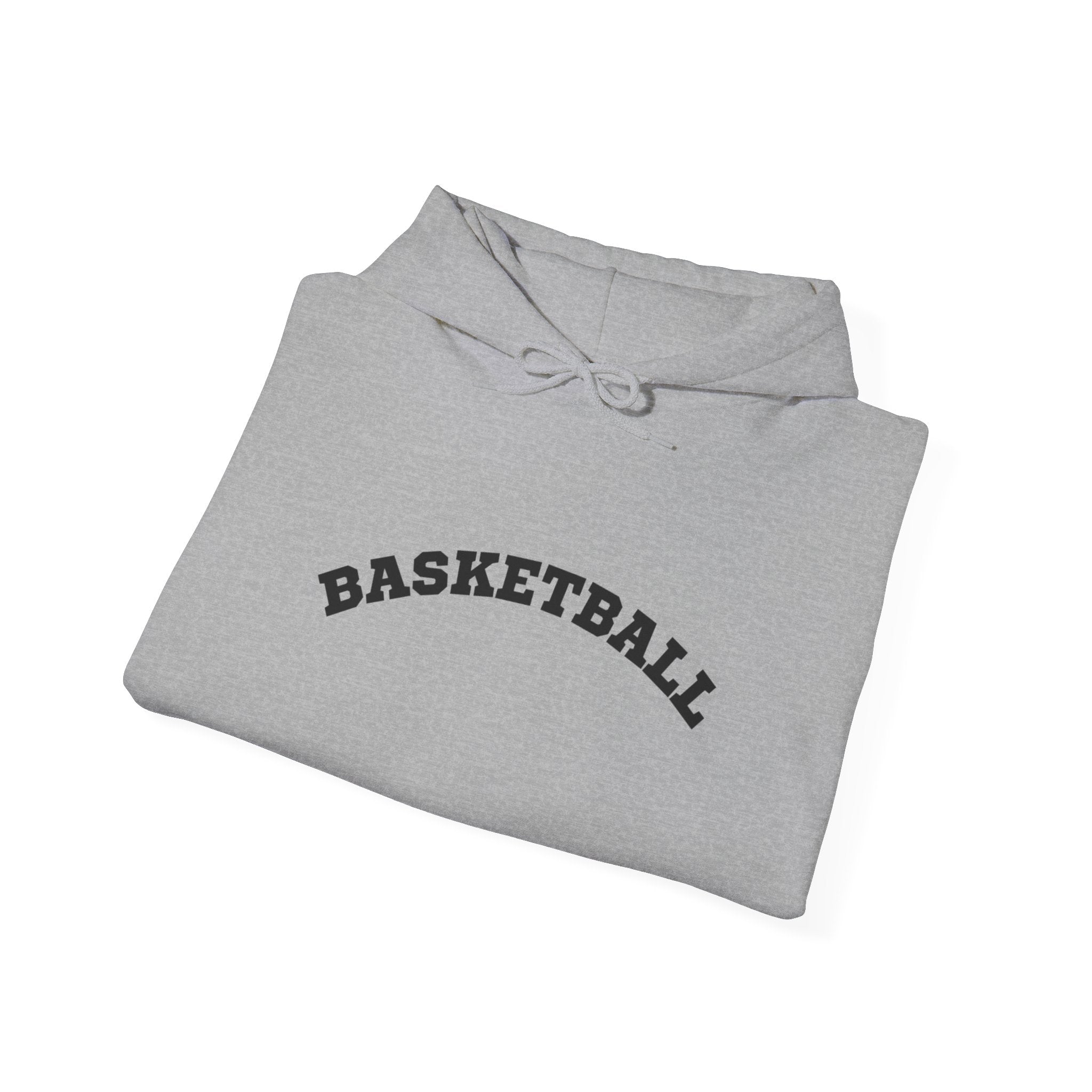 Adult Unisex Hoodie - "Basketball" -Choose Your Color- Cozy Sweatshirt for Fans or Parents, Unisex Sports Apparel, Perfect Gift for Game Day, Casual Wear for Athletes