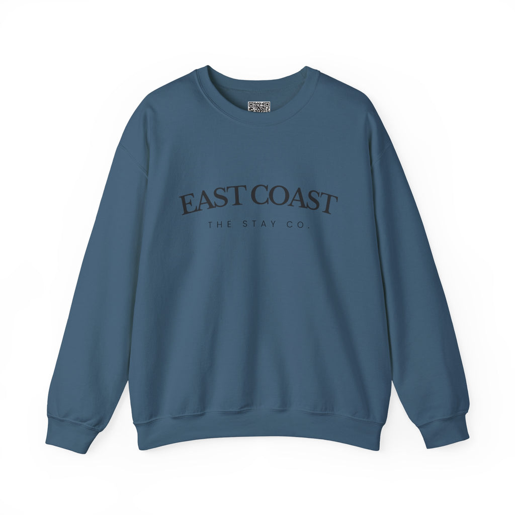 East Coast Crewneck (Black Text)