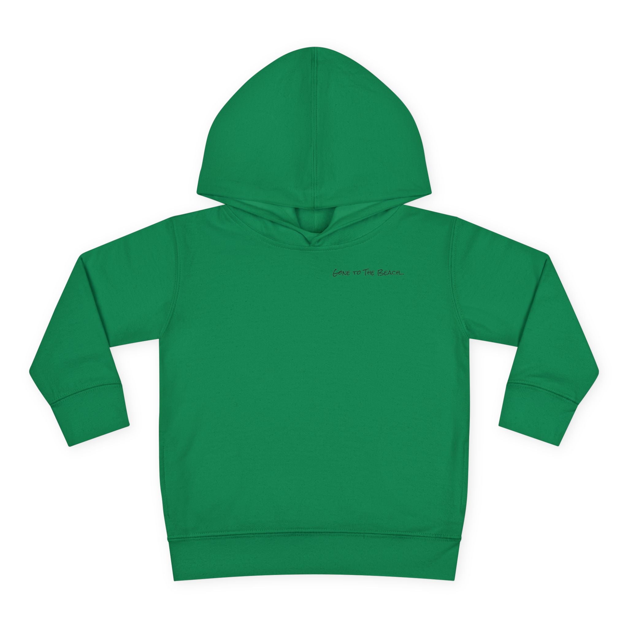 Toddler (2T-6T)- "Gone To The Beach" (Front) "Send Snax & Sunscreen, Old Saybrook, CT"- (Back)- Hoodie