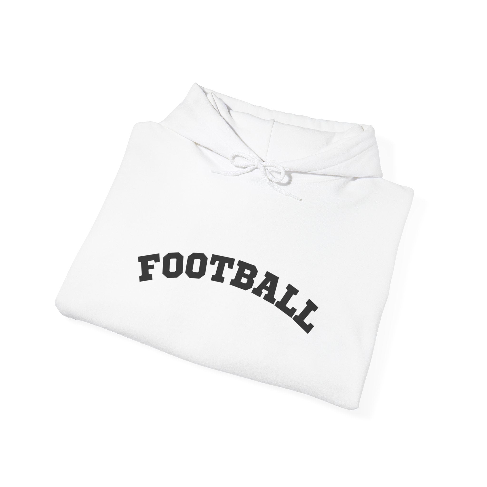 Adult Unisex Hoodie - "Football"  Cozy Sweatshirt for Fans or Parents, Unisex Sports Apparel, Perfect Gift for Game Day, Casual Wear for Athletes