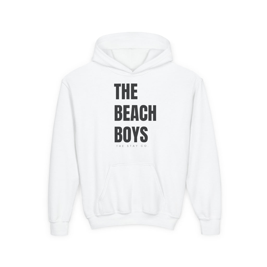 Youth - Beach Hoodie in Black Writing
