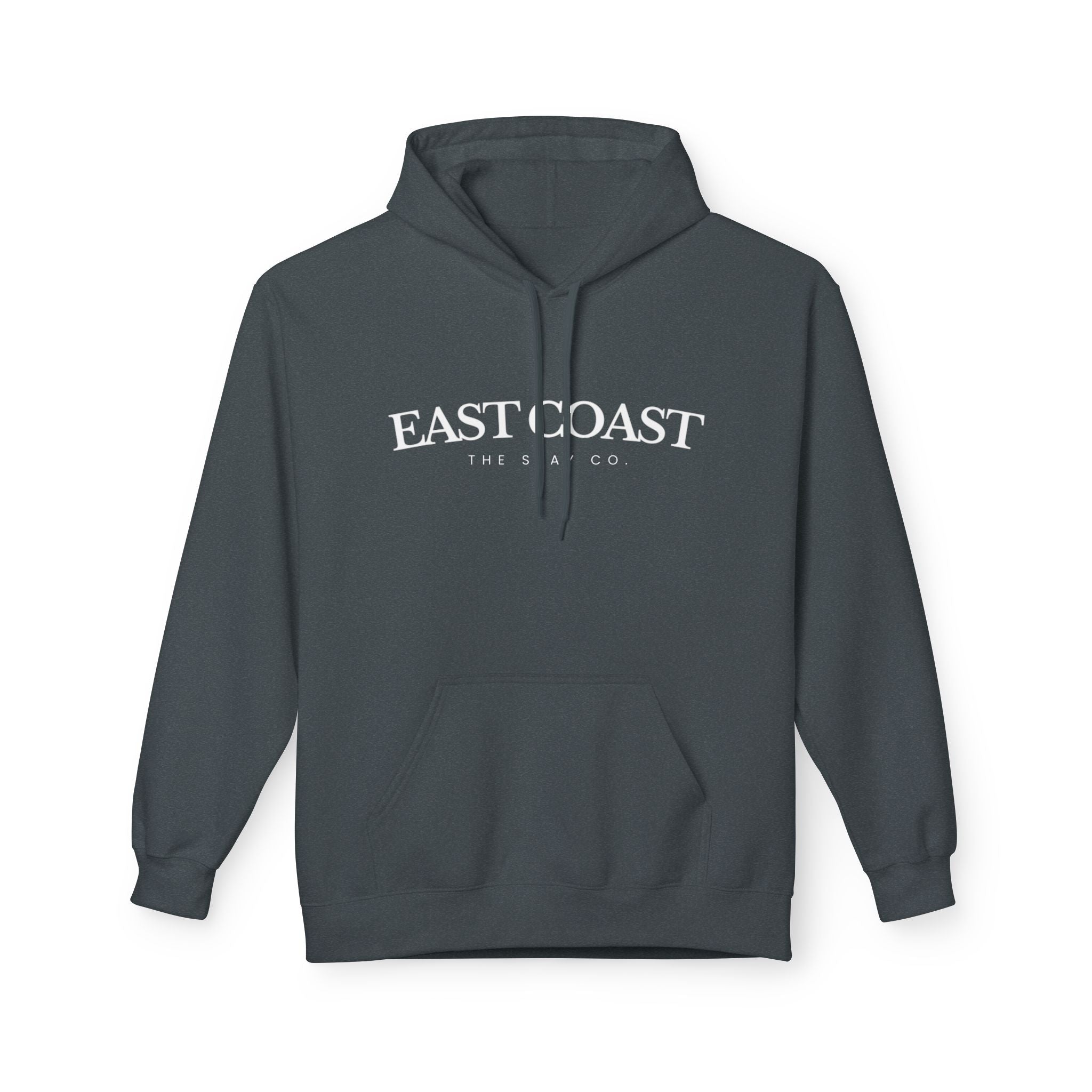 Adult-East Coast - White Writing Hoodie