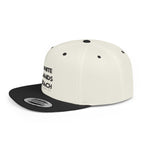 White Sands Beach Snapback Hat