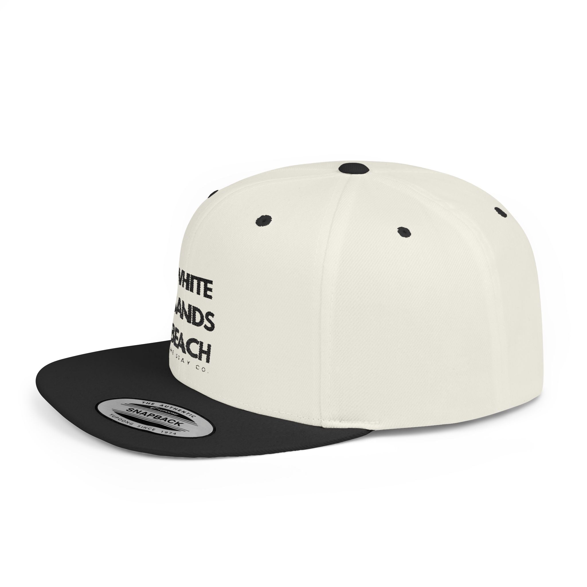 White Sands Beach Snapback Hat